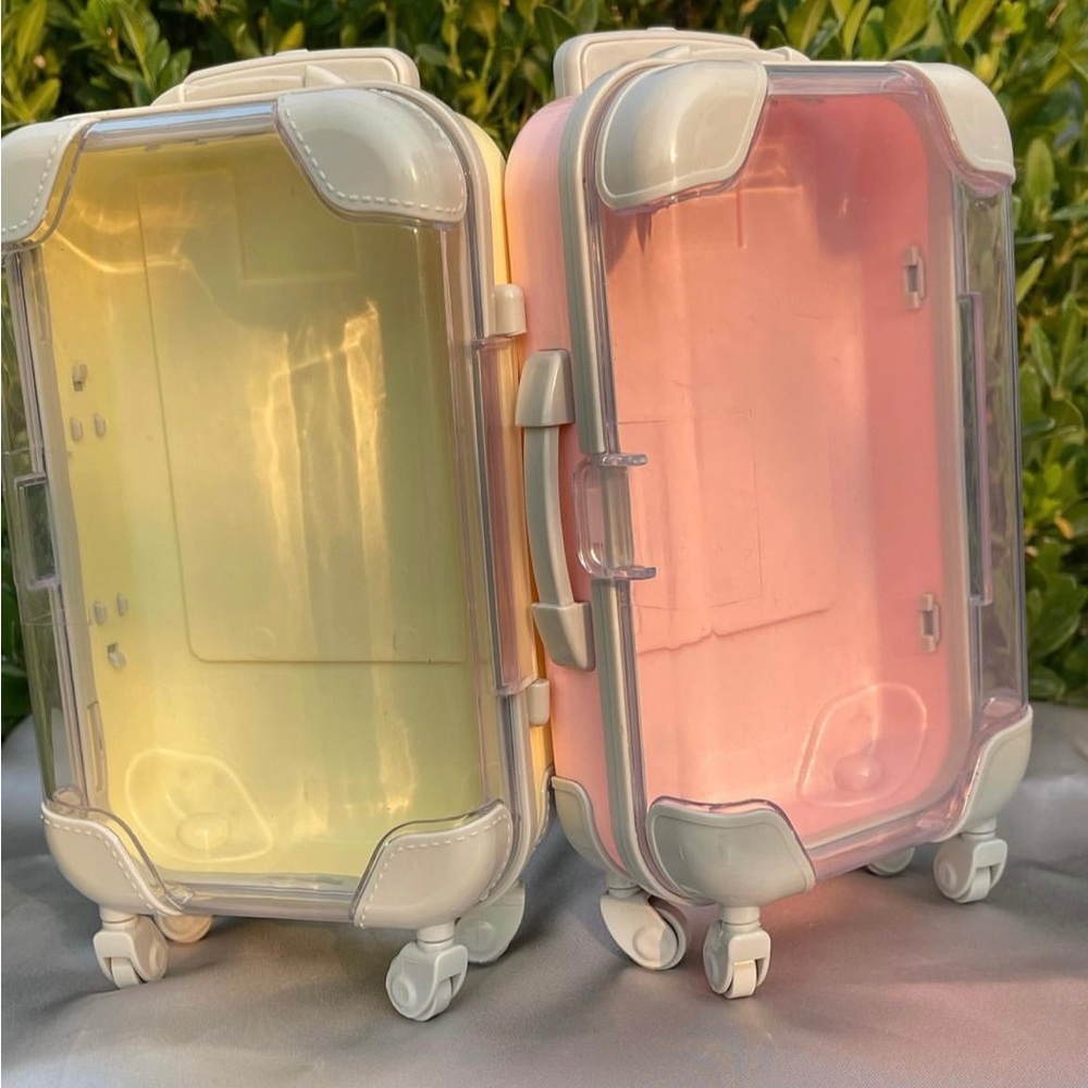 2 makeup traveling cases